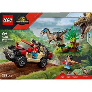 LEGO Jurassic World Raptor: Verfolgungsjagd mit dem