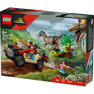 LEGO Jurassic World Raptor: Verfolgungsjagd mit dem