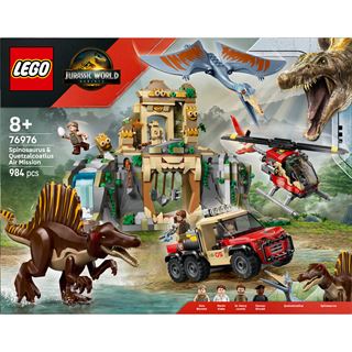 LEGO Jurassic World Spinosaurier & Quetzalcoatlus:
