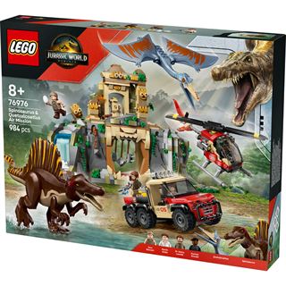 LEGO Jurassic World Spinosaurier & Quetzalcoatlus: