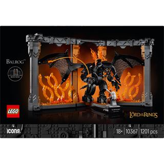 LEGO Icons Der Herr der Ringe: Gandalf vs. Balrog