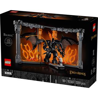 LEGO Icons Der Herr der Ringe: Gandalf vs. Balrog