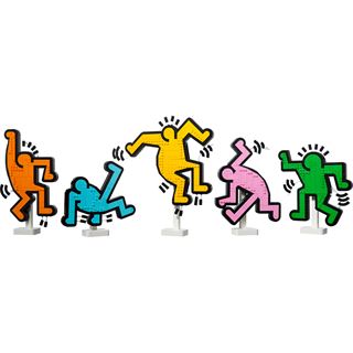 LEGO ART Keith Haring Tanzende Figuren