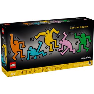 LEGO ART Keith Haring Tanzende Figuren
