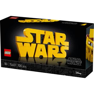 LEGO Star WarsLogo aus Steinen