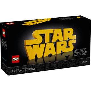 LEGO Star WarsLogo aus Steinen