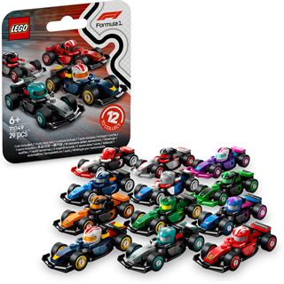 LEGO Minifigures F1 Rennwagen zum Sammeln