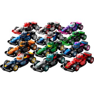 LEGO Minifigures F1 Rennwagen zum Sammeln