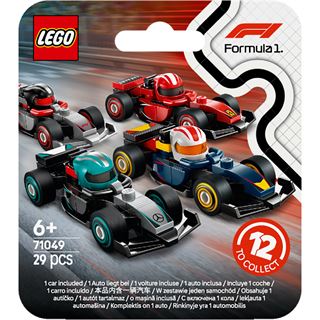 LEGO Minifigures F1 Rennwagen zum Sammeln