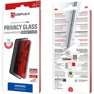 E.V.I DISPLEX PRIVACY GLASS FC SAMSUNG GALAXY S25 EDGE