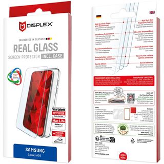 E.V.I DISPLEX REAL GLASS + CASE SAMSUNG GALAXY A56