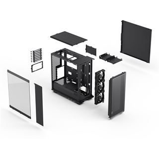 Fractal Design Epoch Black TG Light tint