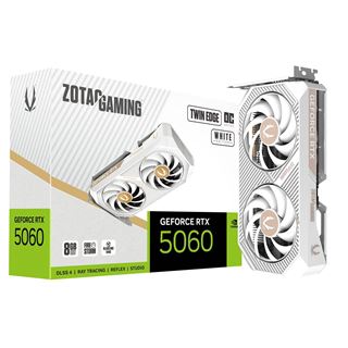 8GB ZOTAC GeForce RTX 5060 Twin Edge OC White Edition Aktiv PCIe 5.0