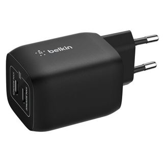 Belkin GAMING DUAL USB-C LADEGEREAT 65 WATT GAN SCHWARZ
