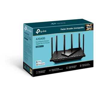TP-Link Router ARCHER AX72 / TPLAX72 Schwarz