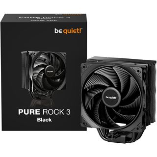 be quiet! Pure Rock 3 Black Tower K&uuml;hler, Retourenware
