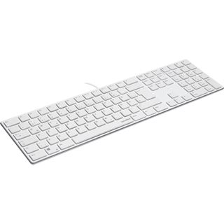 Speedlink Tastatur RIVA Slim Metal Scissor, weiss retail