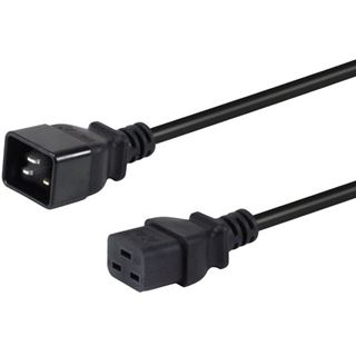 (€6,06*/1m) 1.80m Equip Netzkabel C20 Stecker auf C19 Buchse