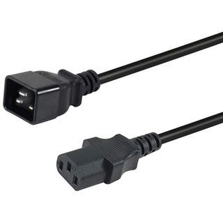(€3,63*/1m) 3.00m Equip Netzkabel C20 Stecker auf C13 Buchse