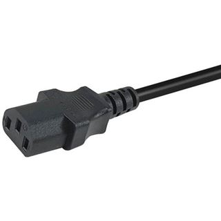 (€3,30*/1m) 3.00m Equip Strom Netzkabel CEE 7/7 Stecker auf C13