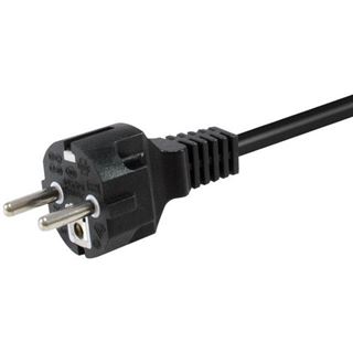 (€3,30*/1m) 3.00m Equip Strom Netzkabel CEE 7/7 Stecker auf C13
