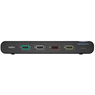 Belkin 4P SNGL HEAD DP/HDMI TO DP/HDMI VIDEO SECURE DT KVM SWITCH