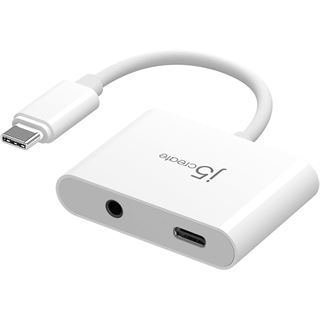 J5CREATE Audio Adapter USB C Stecker auf 3.5mm Klinke Buchse Mono
