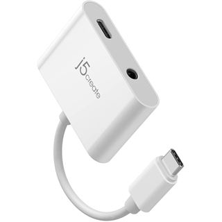 J5CREATE Audio Adapter USB C Stecker auf 3.5mm Klinke Buchse Mono