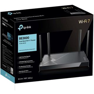 TP-Link BE3600 DUAL-BAND WI-FI 7 ROUTER 1X2.5G WAN 1X2.5GB + 3X1G LAN