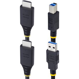 (&euro;11,63*/1m) 3.00m Startech KVM Adapterkabel USB 3.2
