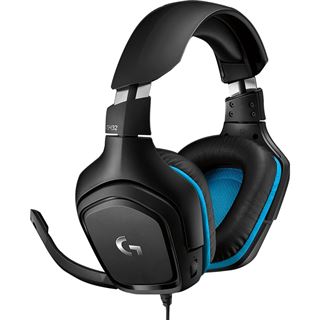 Logitech G432 schwarz/blau, Retourenware