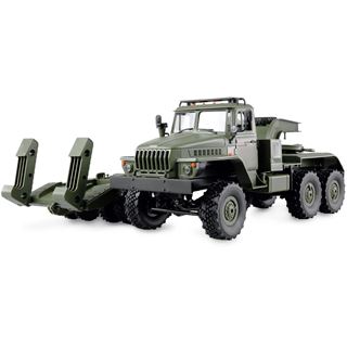 Amewi Ural B36 Militär LKW 6WD mit Tieflader 1:16 RTR grün