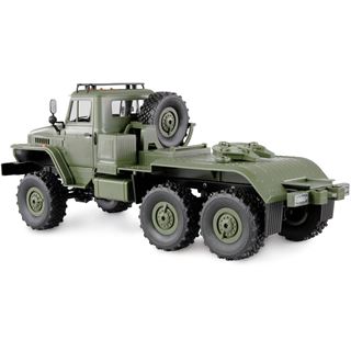Amewi Ural B36 Militär LKW 6WD mit Tieflader 1:16 RTR grün