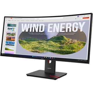 34" (86,36cm) Lenovo ThinkVision T34WD-40 schwarz 3440x1440