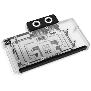 Alphacool Core RX 9070 XT Swift + Quicksilver mit Backplate