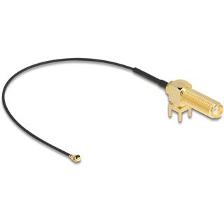Delock Antennenkabel SMA 90 PCB BU zum Einbau zu I-PEX Inc.