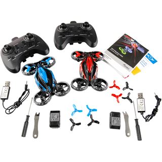 Amewi Drohne FightStar Battle Bundle rot&blau/8+