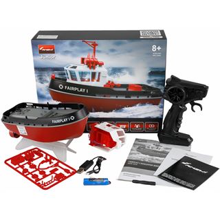 Amewi RC Schlepperboot Fairplay I 1:72 RTR schwarz