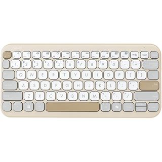 Asus KW100 Tastatur, beige, GE