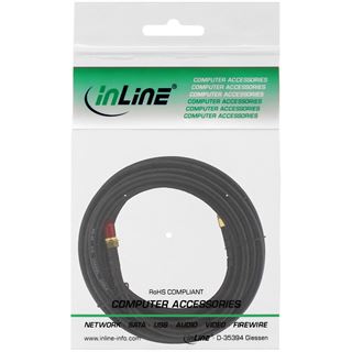 (€26,33*/1m) 0.30m InLine WLAN Anschlusskabel Reverse SMA Buchse