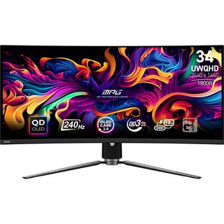 34" (86,36cm) MSI MPG 341CQPX QD-OLED schwarz 3440x1440