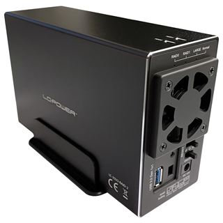 LC-POWER 3,5"(8,9cm) LC-35U3-RAID-2 / Retourenware