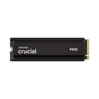 1TB Crucial SSD M.2 w.heatsink (2280) P510 Gen5 NVMe intern retail