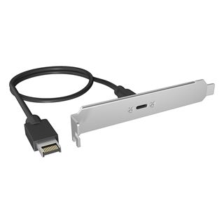 Icy Box Adapter USB 20 Gbit/s von Type-E Port