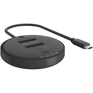 Icy Box Docking- & Klonstation IcyBox 2x M.2 NVMe SSD