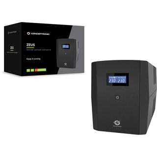 Conceptronic ZEUS USV 1200VA 720W 4xUK Sockets HID,USB,RJ45