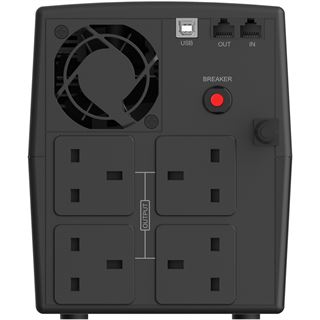 Conceptronic ZEUS USP 2200VA 1320W 4xUK Sockets HID,USB,RJ45