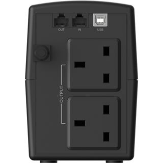Conceptronic ZEUS USV 850VA 480W 2xUK Sockets HID,USB,RJ45