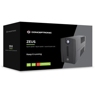 Conceptronic ZEUS USV 850VA 480W 2xUK Sockets HID,USB,RJ45