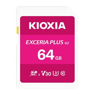 64GB KIOXIA SD-Card Exceria Plus Gen 2.